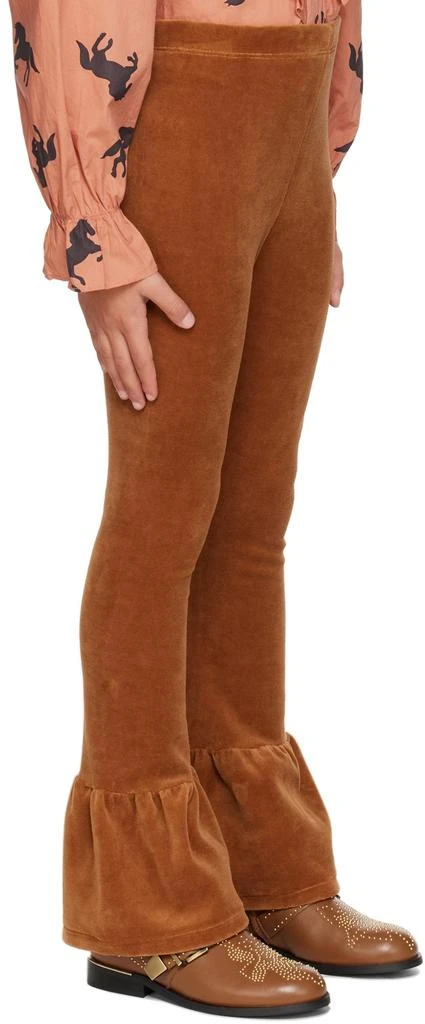 maed for mini Kids Brown Glorious Grizzly Bear Trousers 2