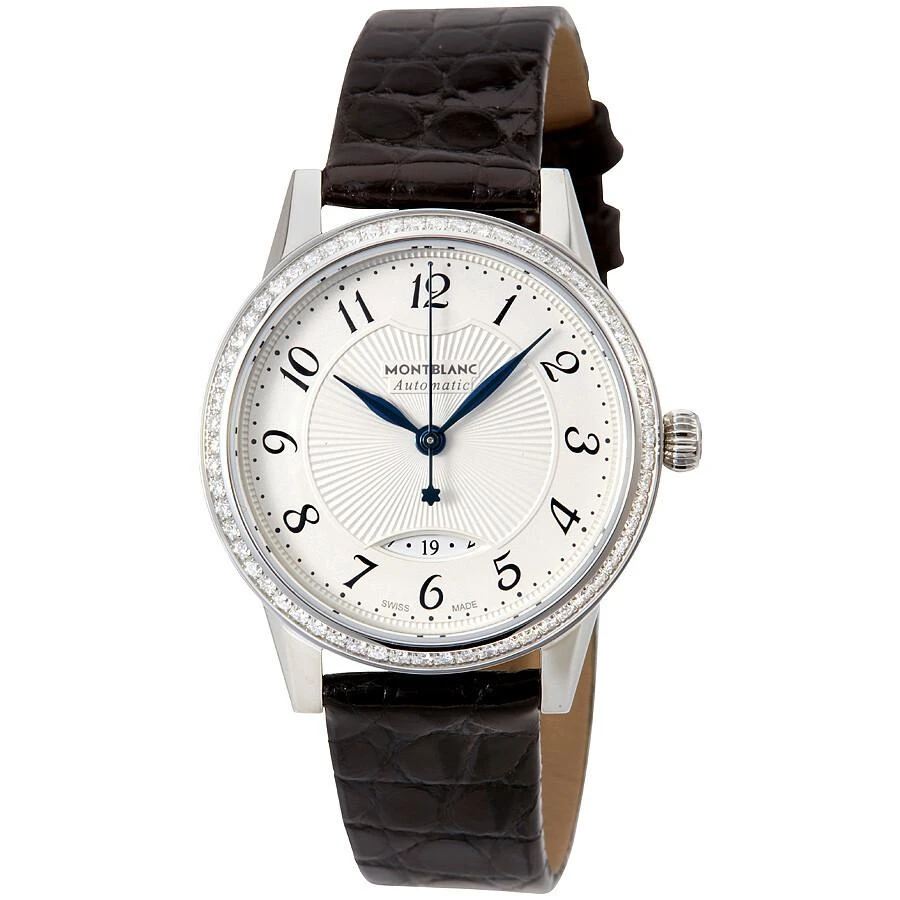 MontBlanc Boheme Date 30mm Automatic White Dial Ladies Watch 111057 1