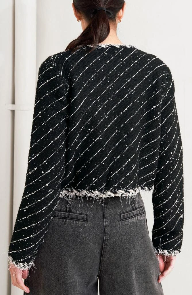 FREEMARKET Crop Knit Jacket 10