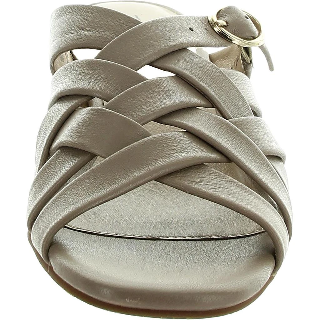 Trotters Womens Woven Leather Mule Sandals 3