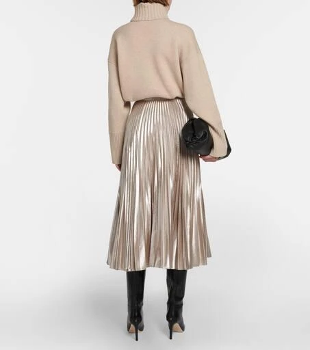 Altuzarra Sif pleated midi skirt 3