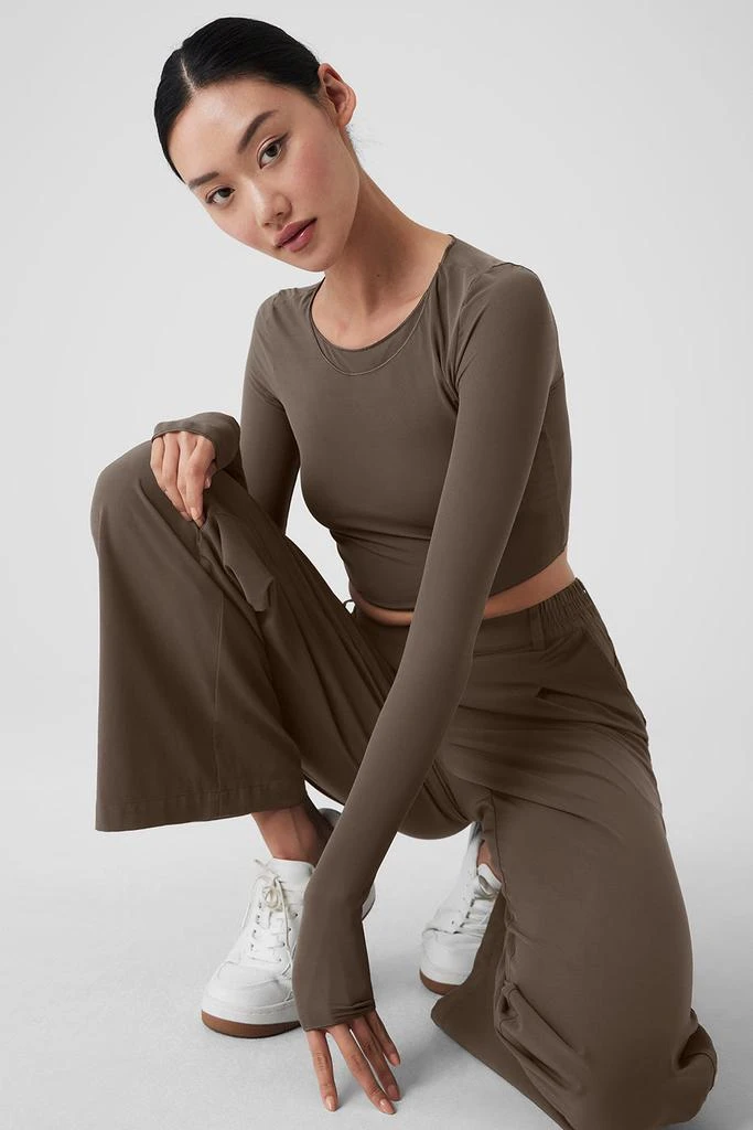 Alo High-Waist Pursuit Trouser - Olive Tree 5