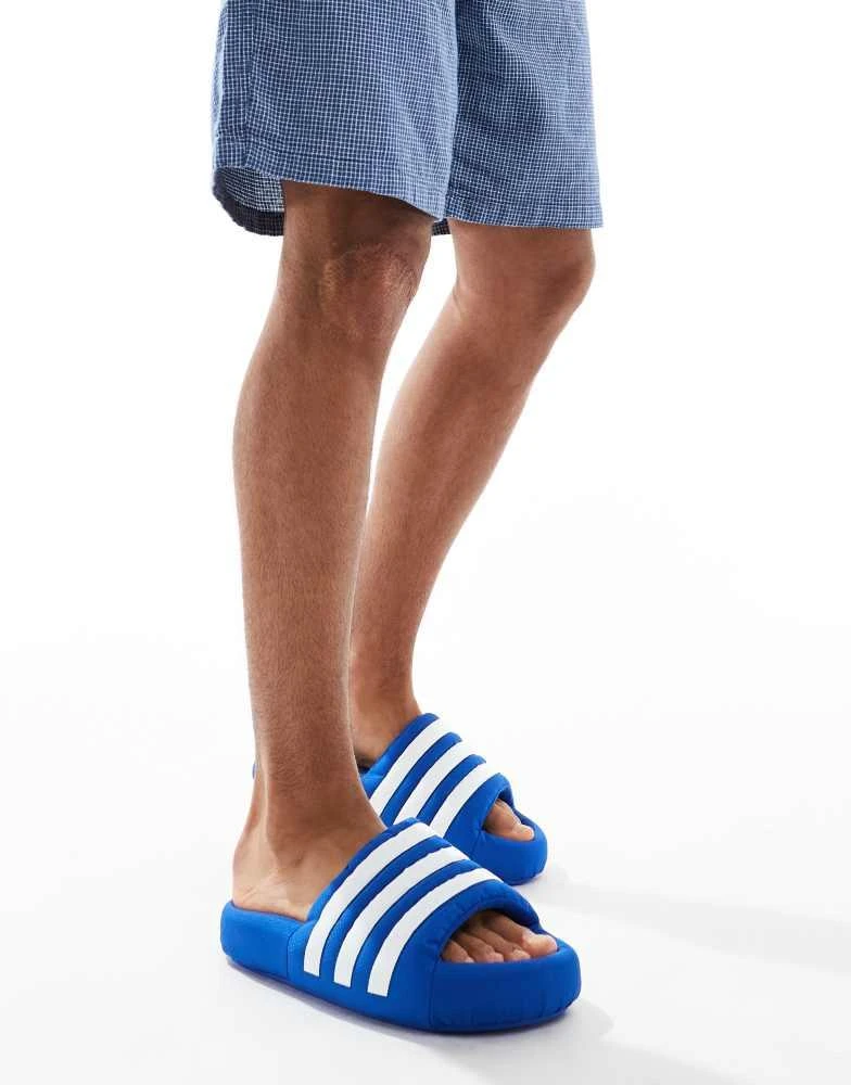 Adidas adidas Originals Adilette 24 sliders in blue 4