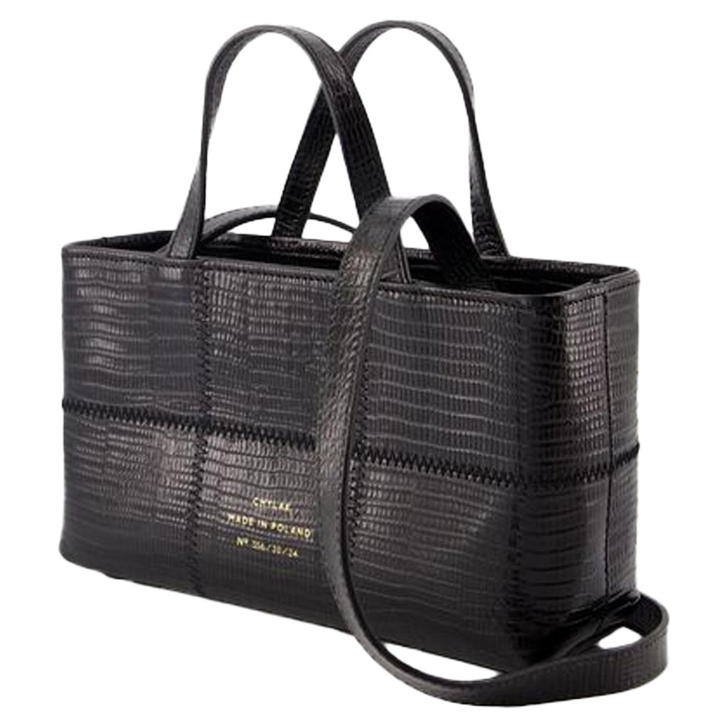 Chylak Mini shopping bag -  - Leather - Black