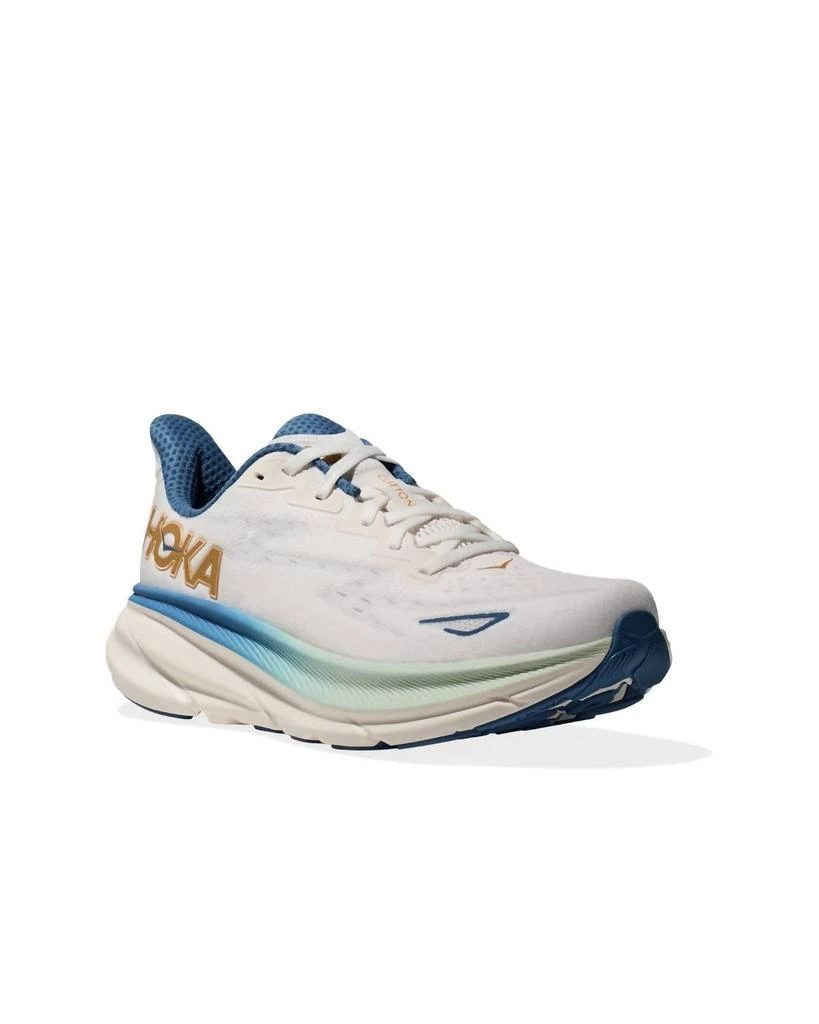 Hoka One One Men's Clifton 9 Shoes In Frost/gold 1