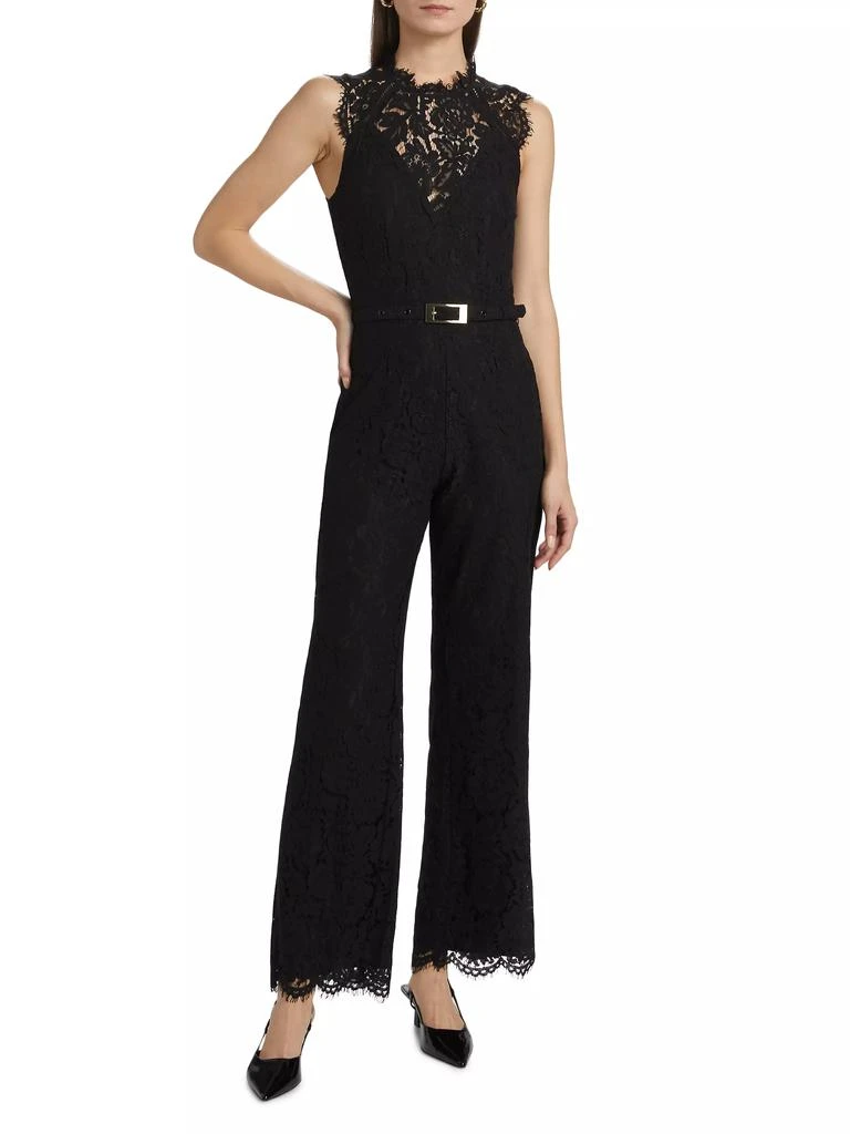 Generation Love Jin Lace-Trim Cotton-Blend Jumpsuit 2