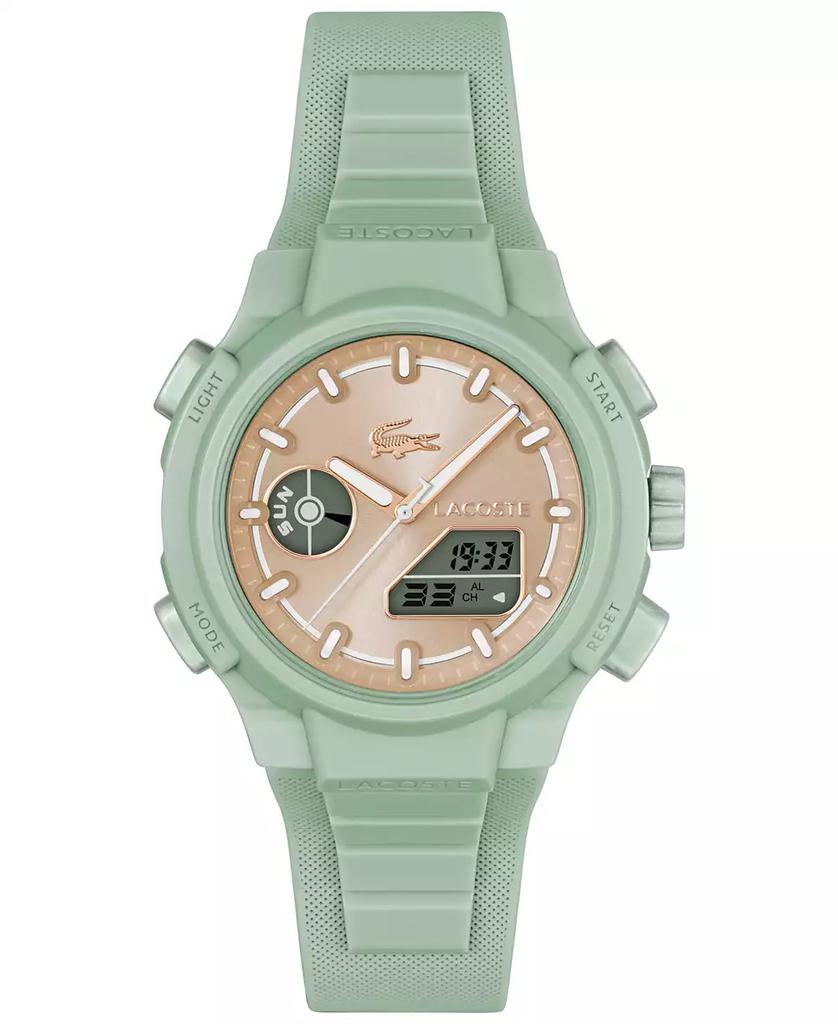 Lacoste Women's LC33 Green Silicone Strap Watch