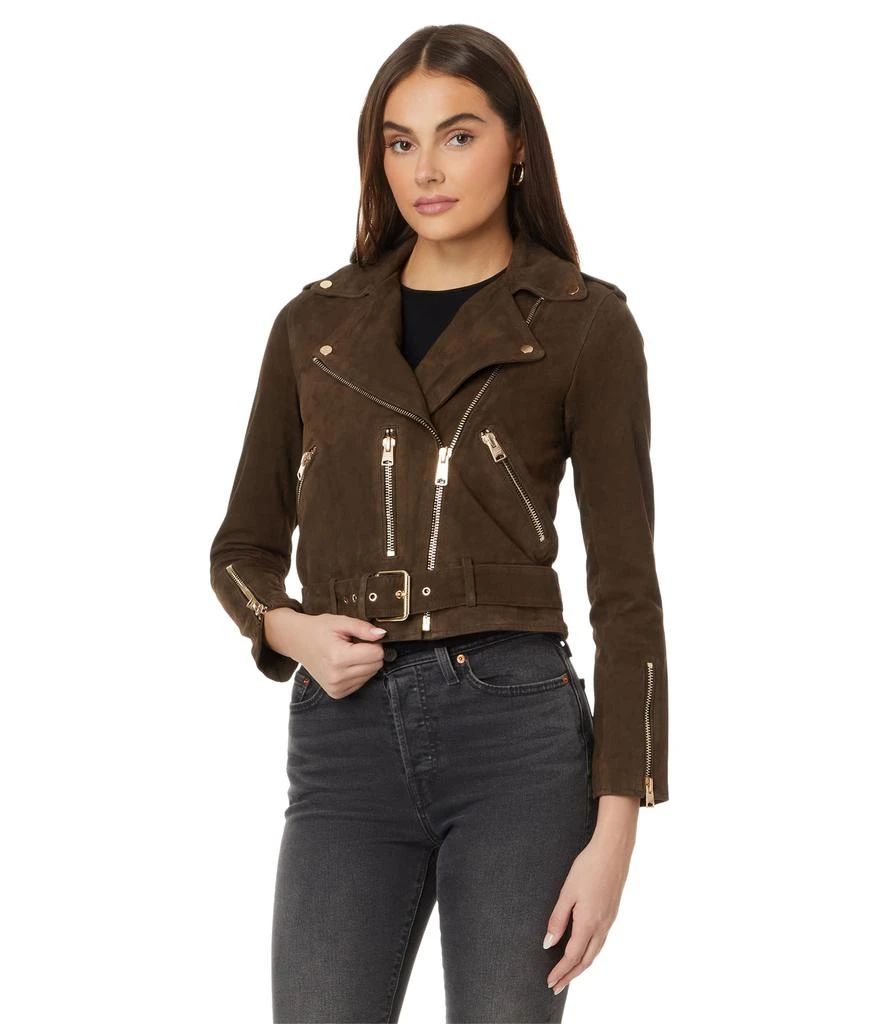 ALL SAINTS Suede Balfern Biker 1