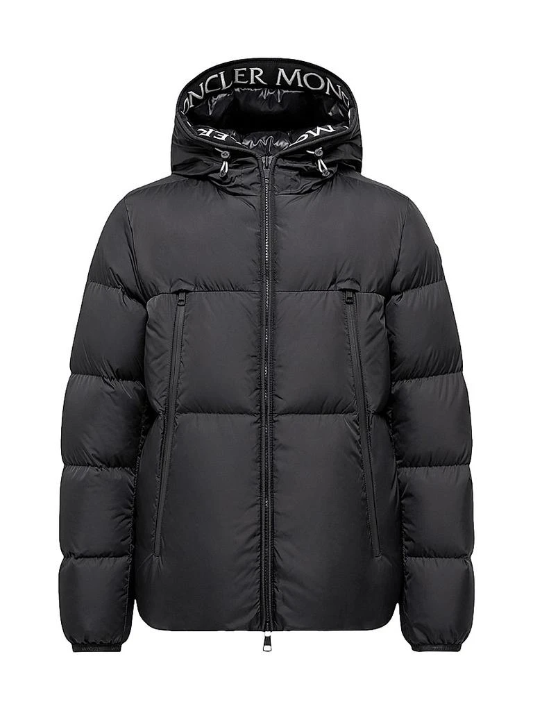 Moncler Montcla Logo Hooded Down Jacket