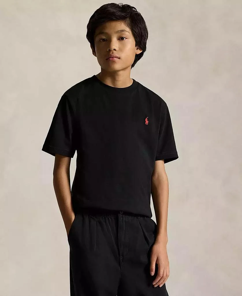 Ralph Lauren Big Boys Cotton Jersey Crewneck T-Shirt 10