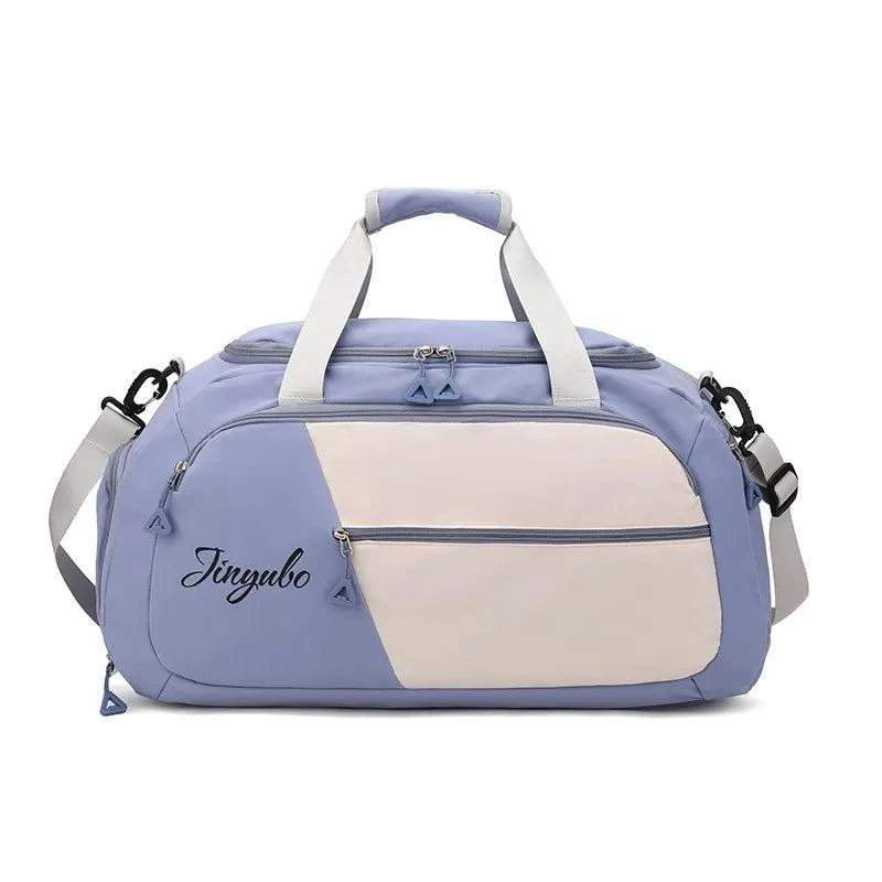 TRUEDAMES Contrast Nylon Travel Bag 7