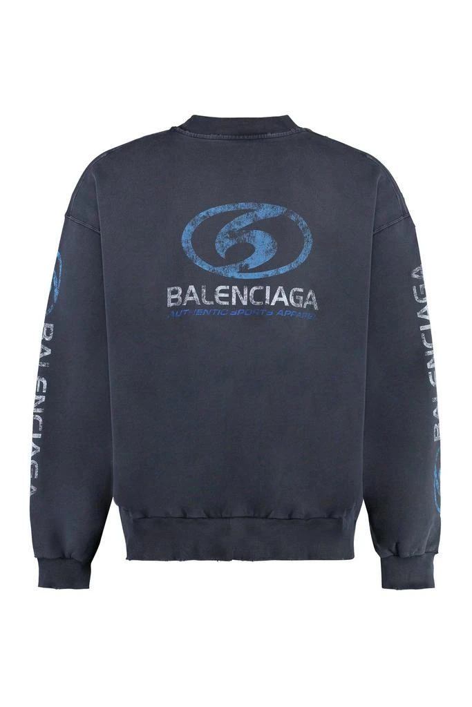 Balenciaga Balenciaga Worn-Out Effect Crewneck Sweatshirt 2