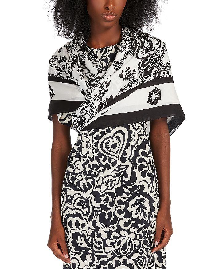 Weekend Max Mara Sarong Lace Print Shawl