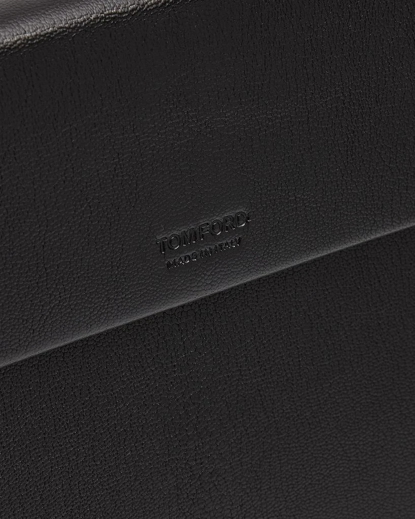 Tom Ford Men's Full-Grain Leather Portfolio Pouch 5