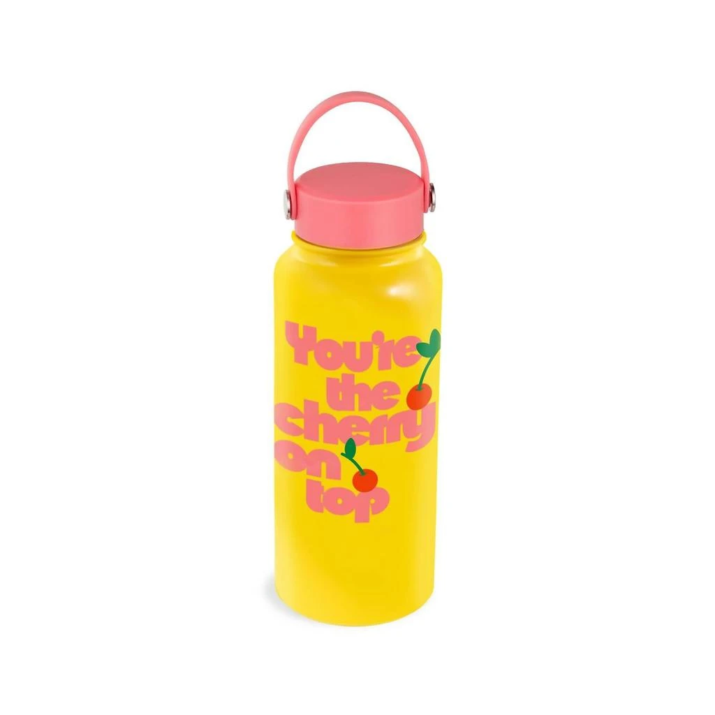 ban.do Ban.Do - Unisex Cherry On Top Stainless Steel Water Bottle
