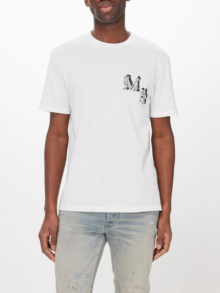 AMIRI Angel-print cotton-jersey T-shirt 1