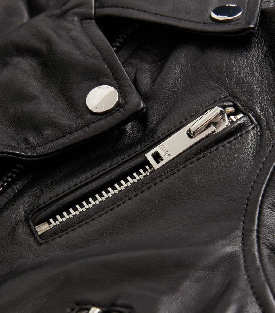 Maje Leather Moto Jacket 5