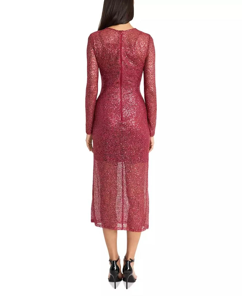 Donna Morgan Women's Sequined Midi Dress 4