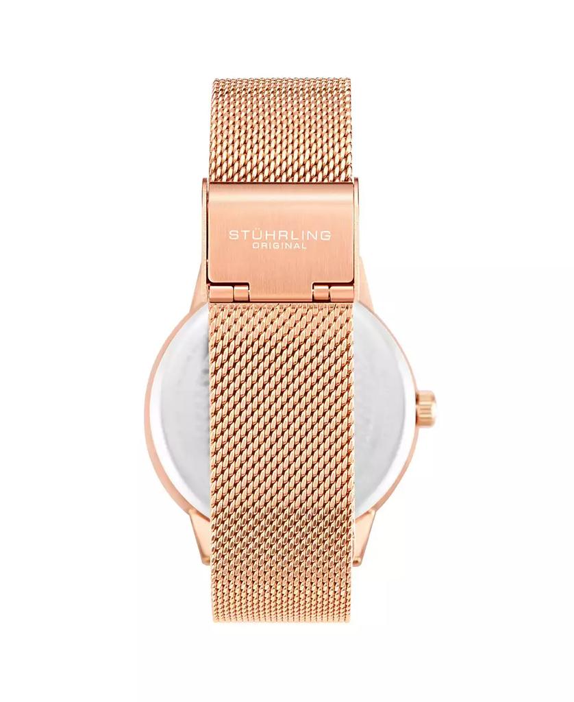 Stuhrling Women's 3904 Quartz 38mm Fashion Mesh Band Watch