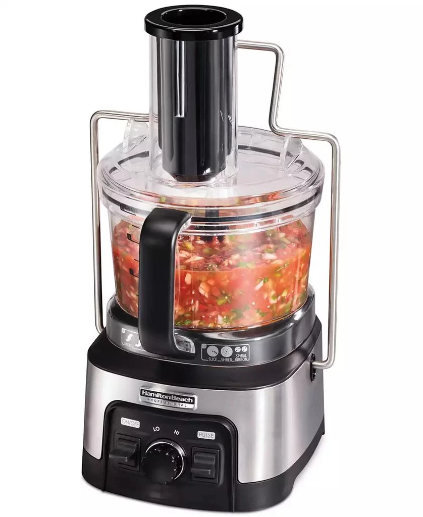 Hamilton Beach Professional Spiralizing Stack & Snap Food Processor 1