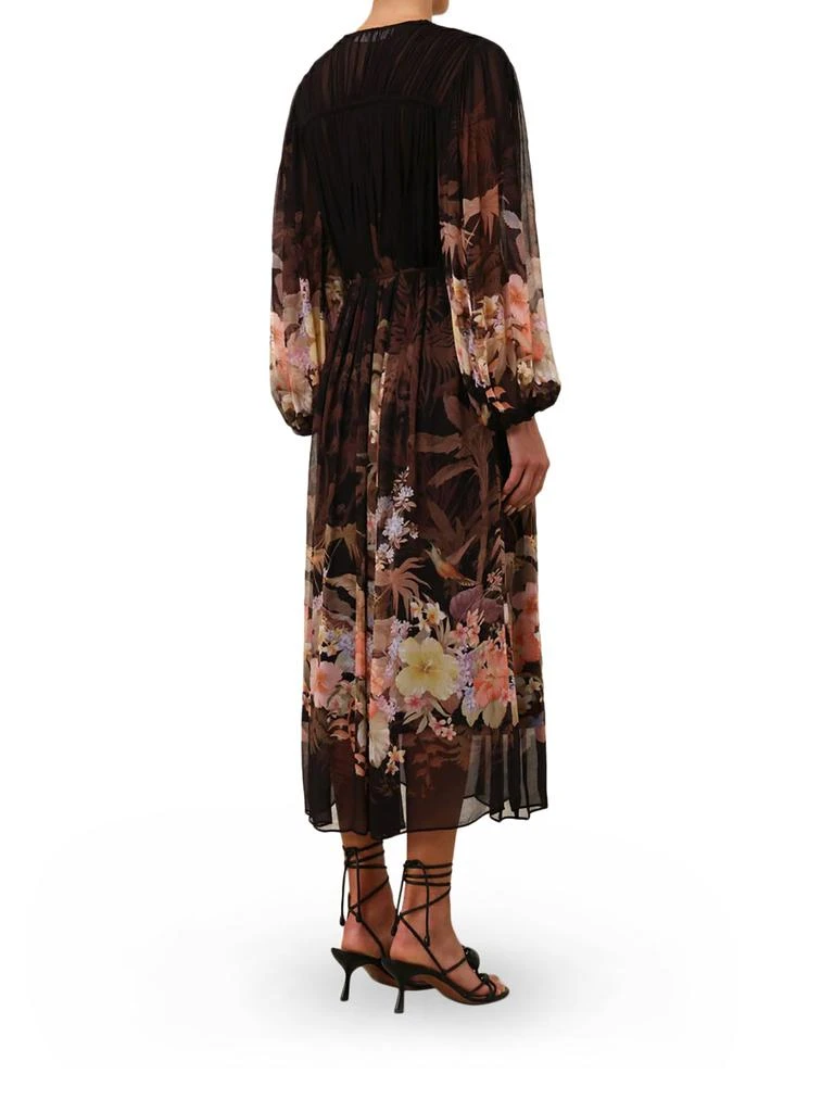 Zimmermann ILLUMINATE DRAWN SHEATH DRESS 3