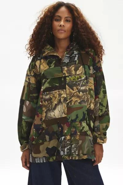 Urban Renewal ReMADE By UO Pieced Camo Jacket 1