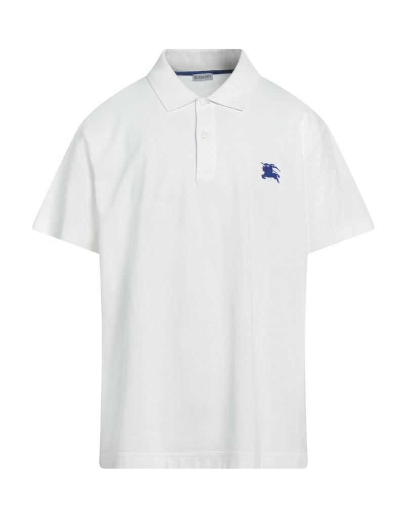 ★ adidas★ Burberry Polo Shirt Ivory IS7420 Burberry monogram-embroidered Polo Shirt | White | FARFETCH AO
