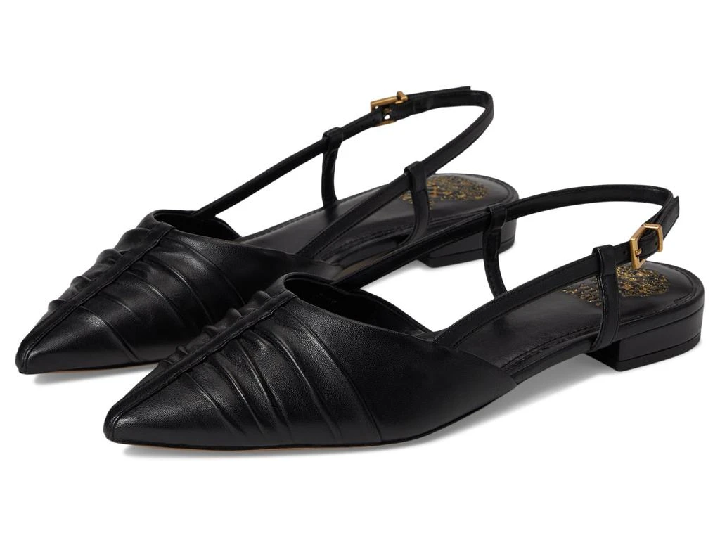 Vince Camuto Agnes Bunched Toe Slingback Flat Mules