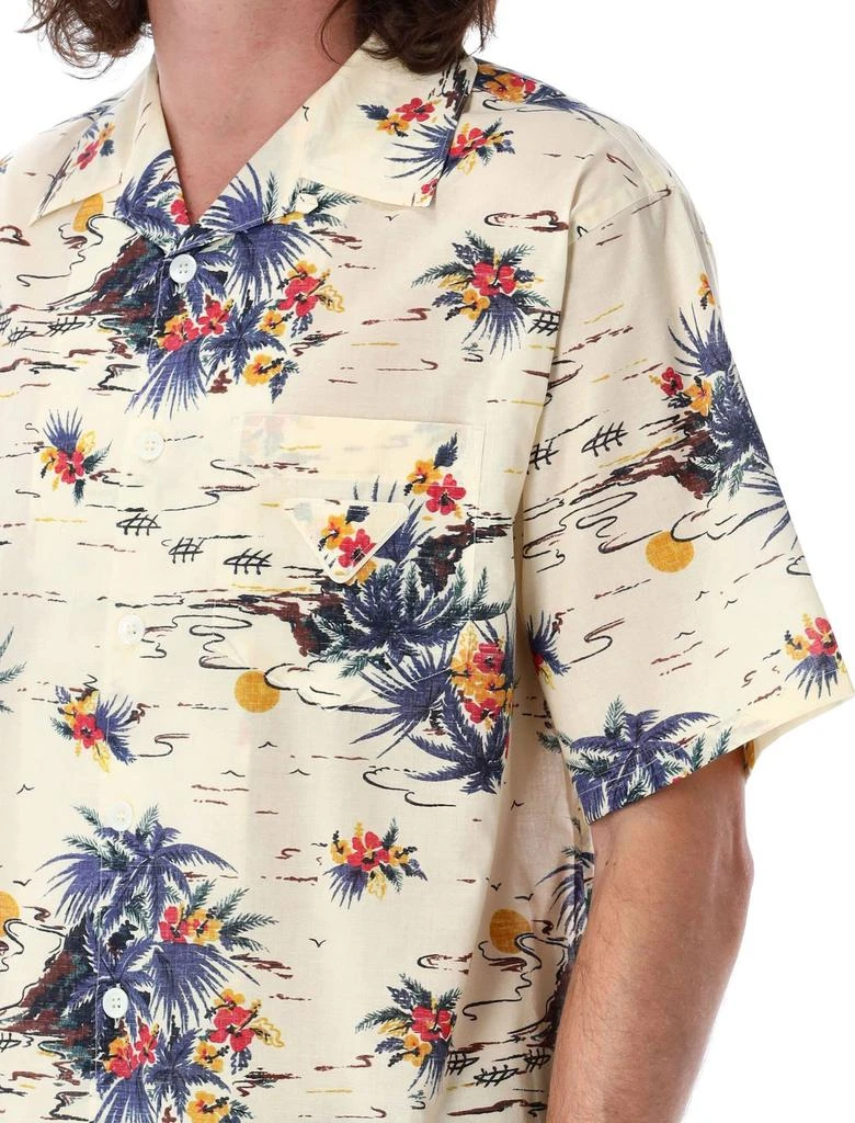 Prada Prada Graphic Printed Short-Sleeved Shirt 3