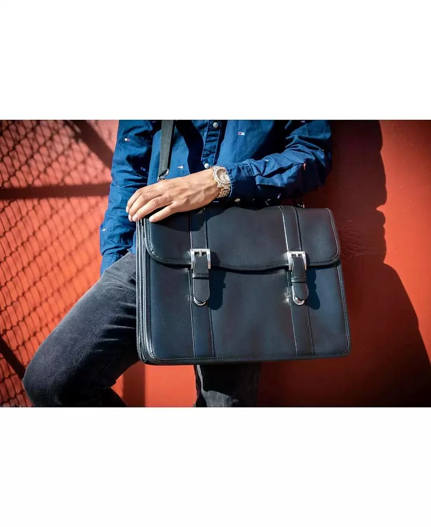 McKlein Flournoy, 15" Double Compartment Laptop Briefcase 5