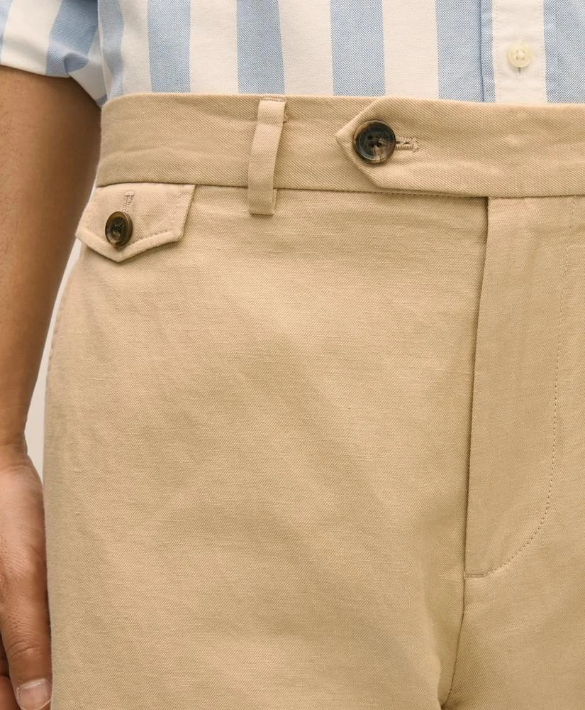Brooks Brothers 9" Linen Cotton Shorts 3