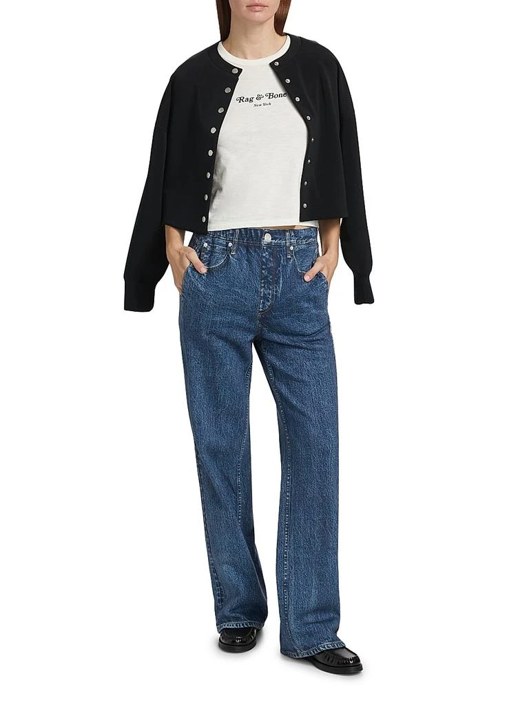 Rag & Bone Mini Script Logo T-Shirt 2