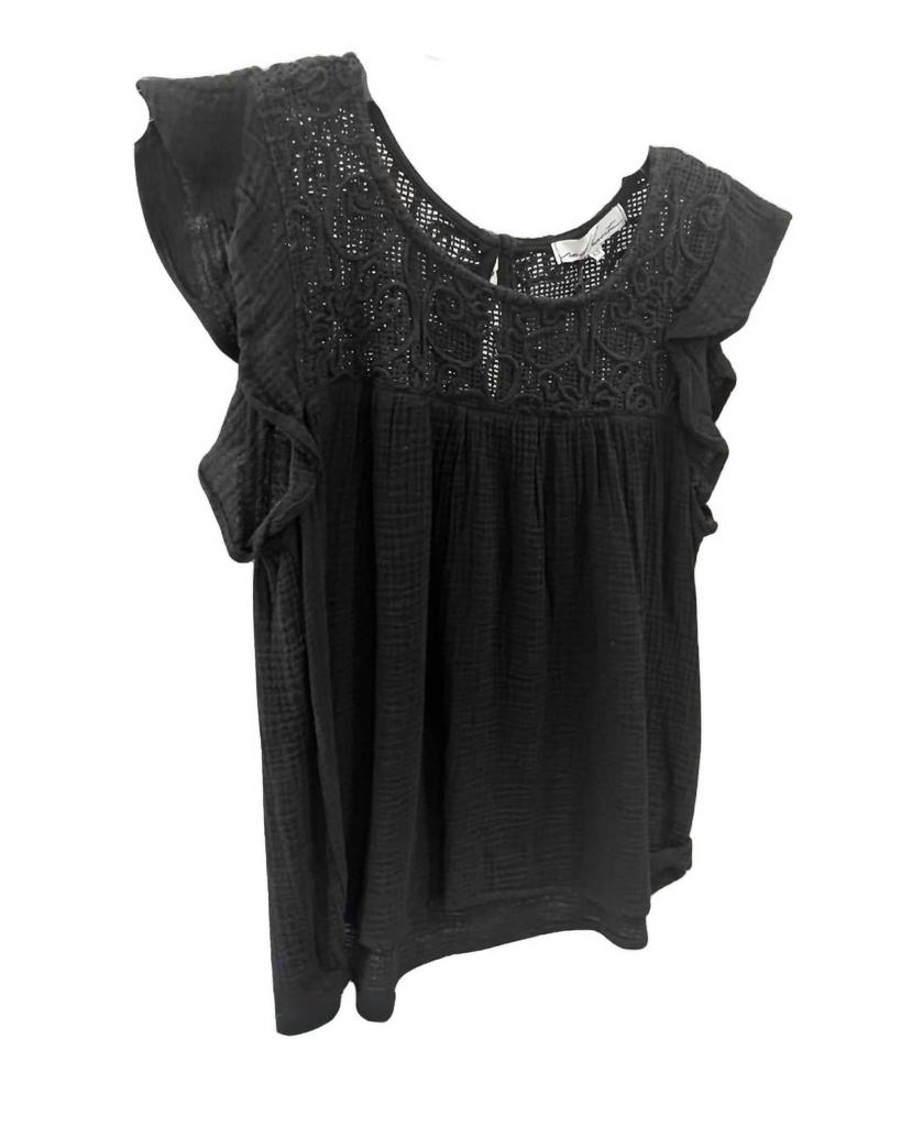 Red Haute Red Haute - Women's Flare Sleeve Tank Top