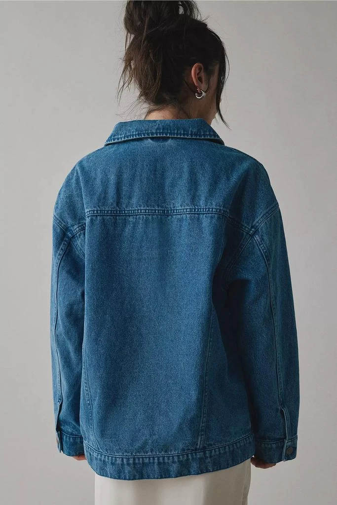 BDG BDG Maya Oversized Denim Trucker Jacket 4