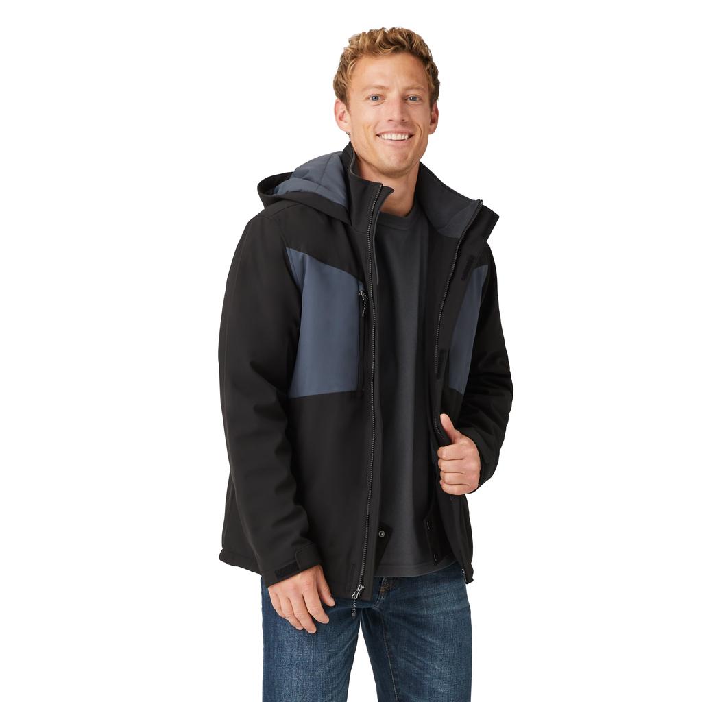 Free Country Men's Thermo Softshell Mid Weight Jacket