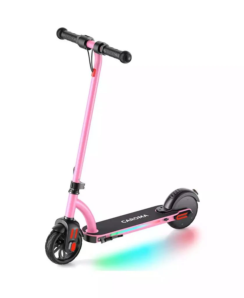 Caroma Electric Scooter for Kids Ages 6-12, 150W Motor
10 Mph, 60 Mins Ride Time,Adjustable Height
Speed, LED Display,Best Gifts for Boys
Girls