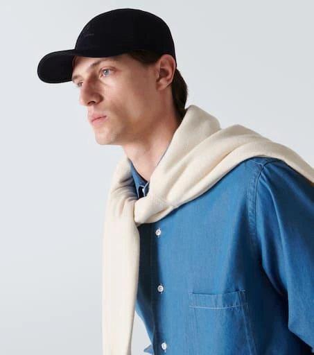 Loro Piana Cashmere baseball cap 3