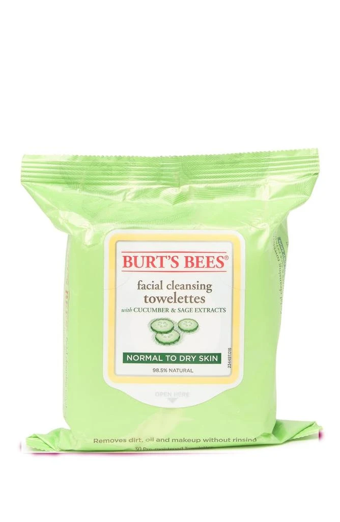 Burt's Bees Facial Cleansing Towelettes - Cucumber & Sage 1