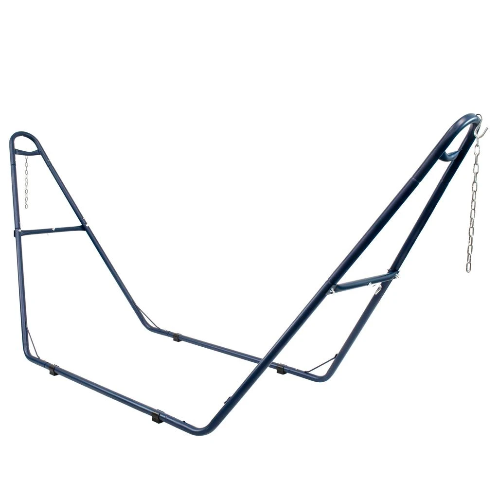 Sunnydaze Heavy-Duty Universal Multi-Use Heavy-Duty Steel Hammock Stand for 9 to 14 Feet Hammocks - 550 lb Weight Capacity 9