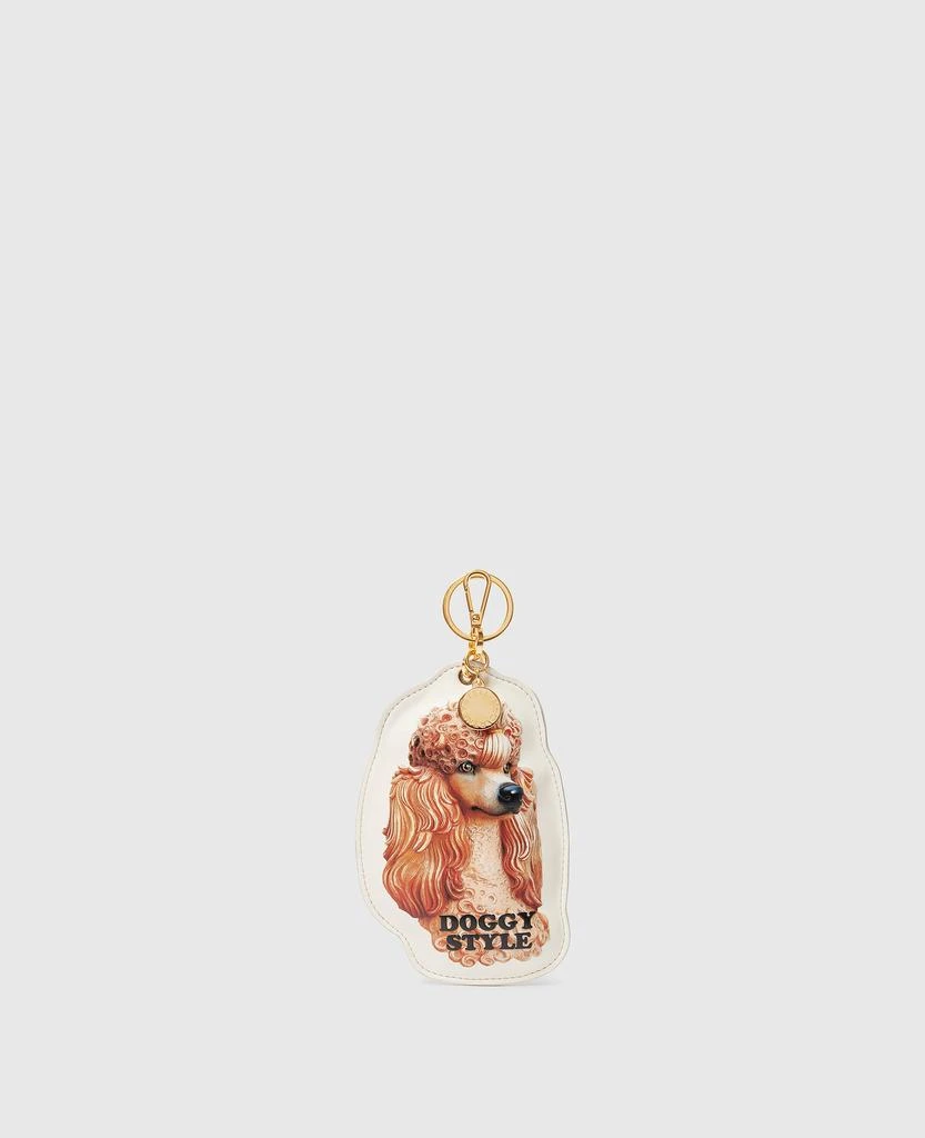 Stella McCartney Stella McCartney - Jeff Koons Doggy Style Keyring, Woman, Ivory