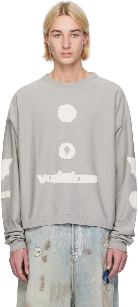 424 Gray Soccer Sweatshirt 1