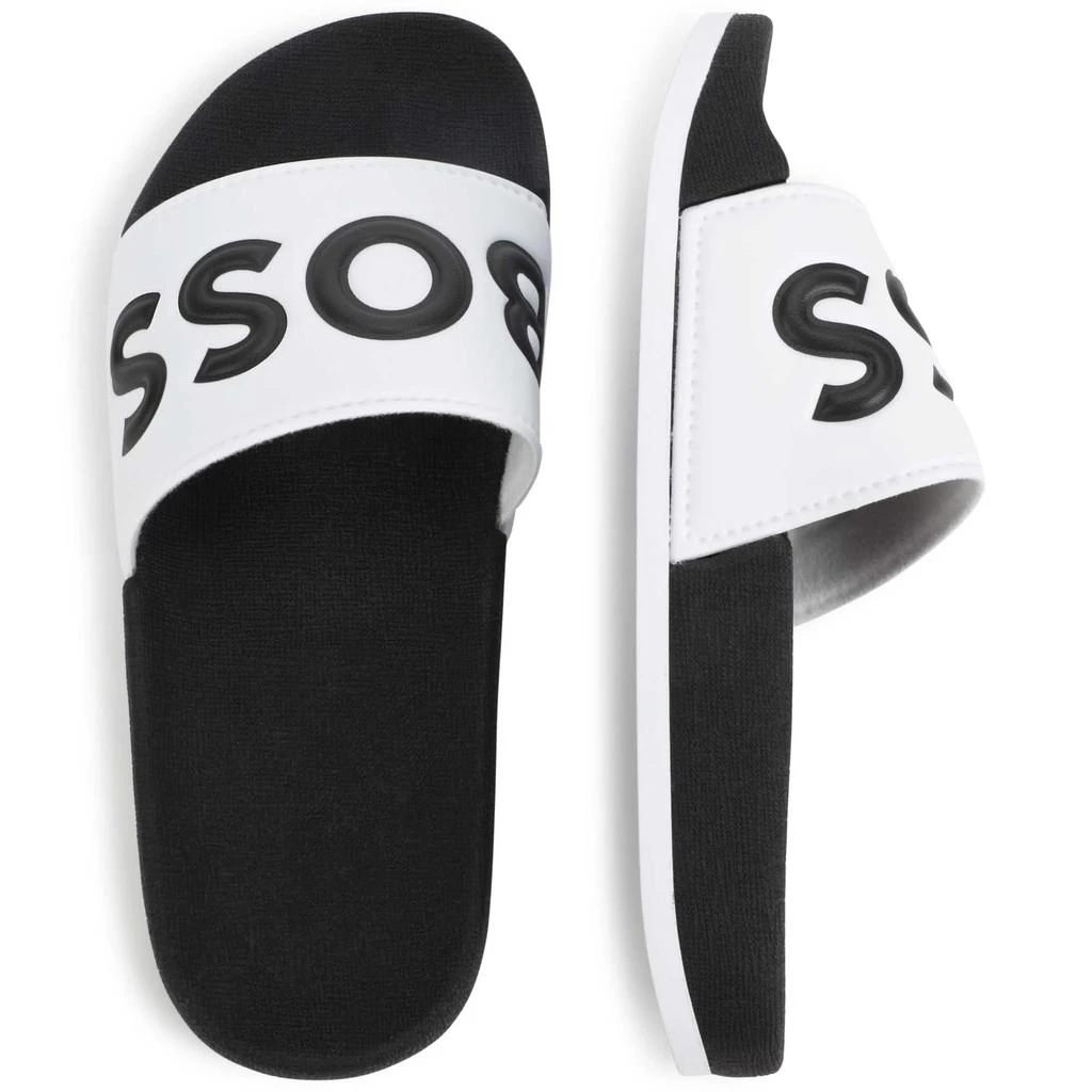 Hugo Boss Black & White Sliders 4