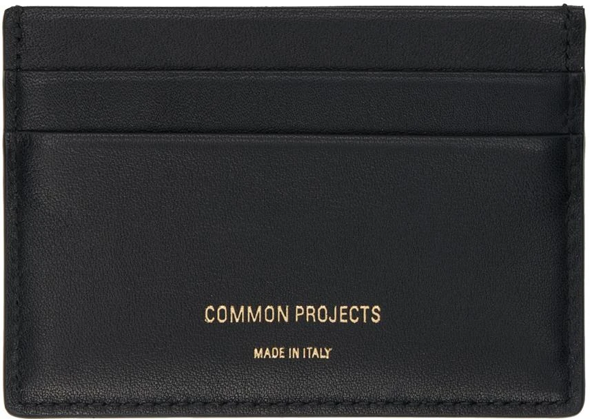 Common Projects Black Multi Card Holder 1