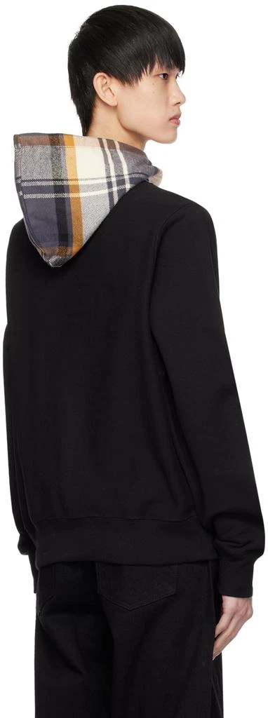 Noah Black Drawstring Hoodie 3