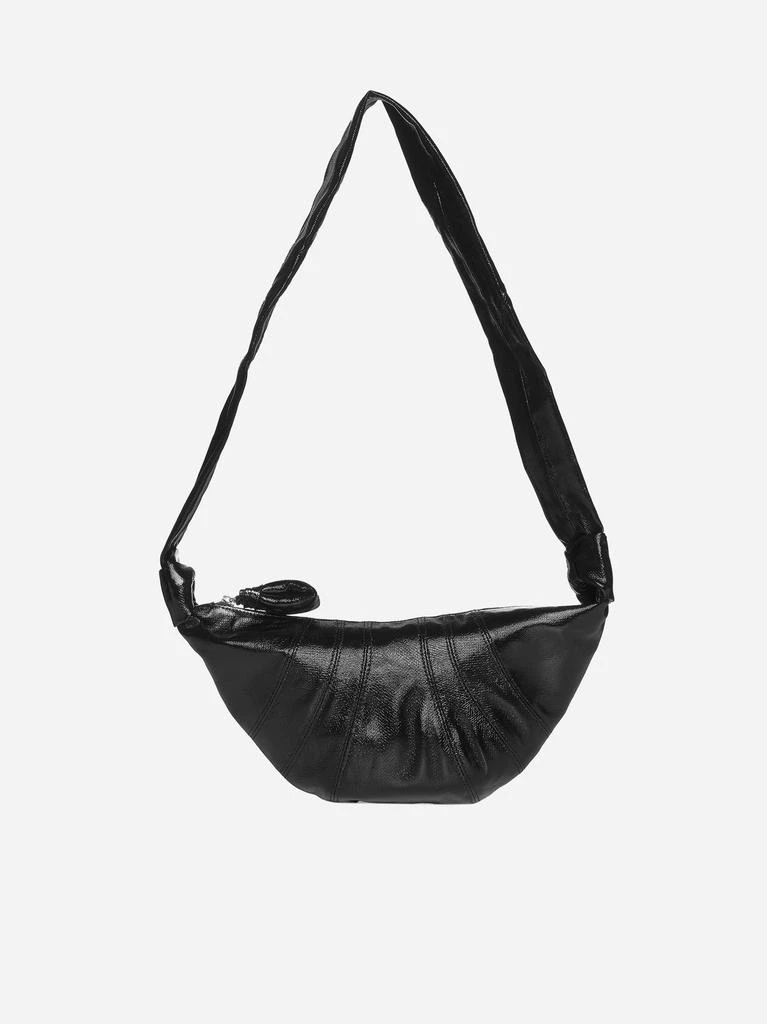 LEMAIRE Croissant waxed cotton small bag 1