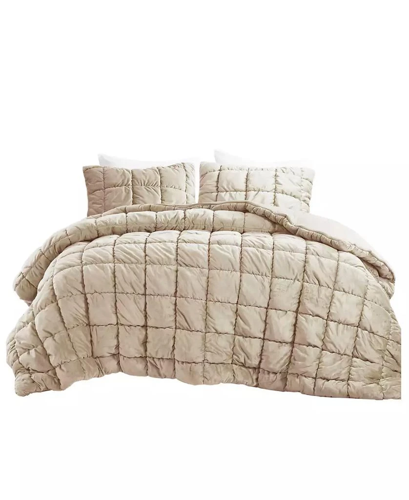 Intelligent Design Velvet Dream Puff 2-Pc. Comforter Set 5