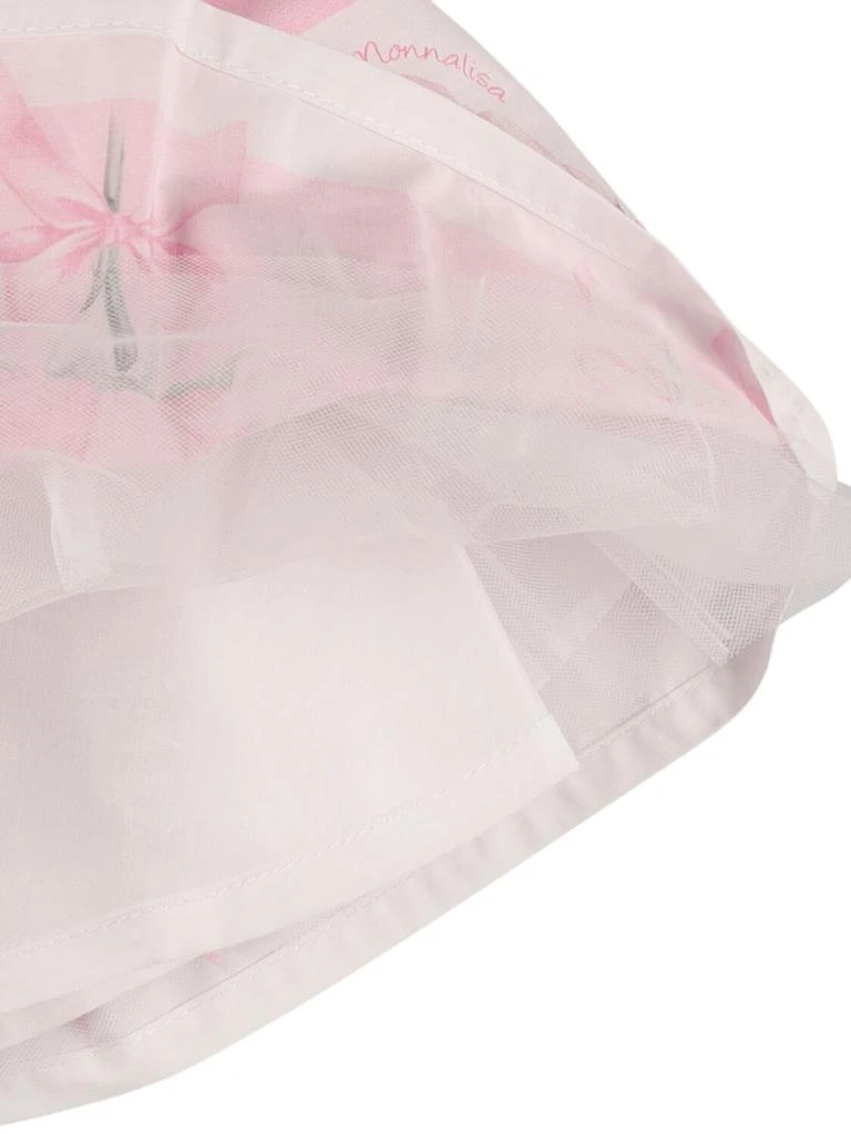 MONNALISA Printed Cotton Poplin Skirt 3