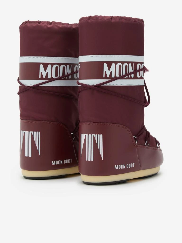 Moon Boot Moon Boot Kids Icon Boots in Maroon 3