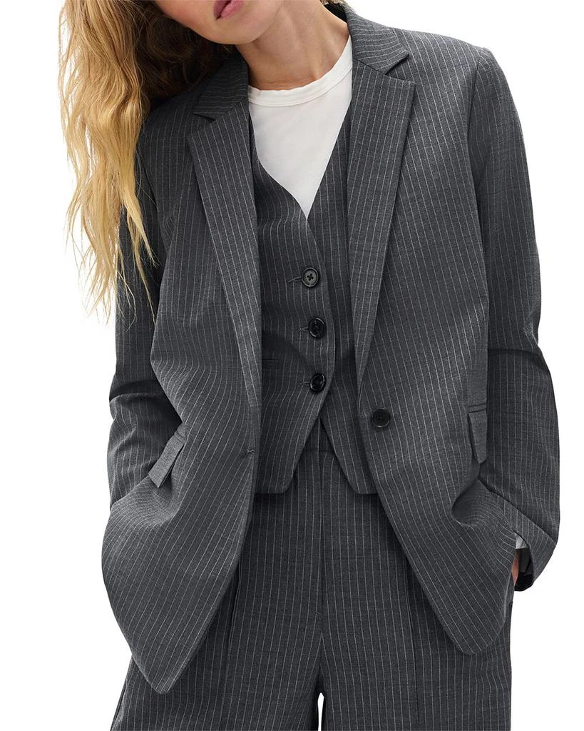 Rag
Bone Jennifer Striped Combo Blazer
Vest Set 8