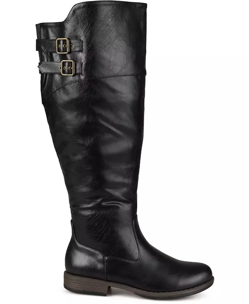 Journee Collection Women's Tori Extra Wide Calf Knee High Riding Boots 2